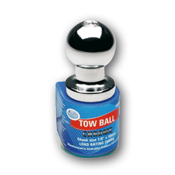 TB35CB chrome tow ball