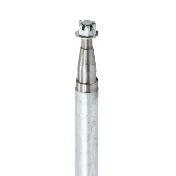 Axles Straight Beam (39mm Round) Galvanised