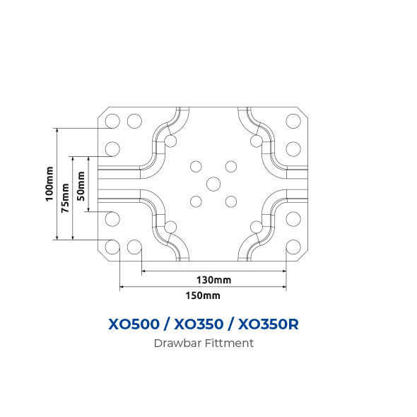 draw bar fitment diagram