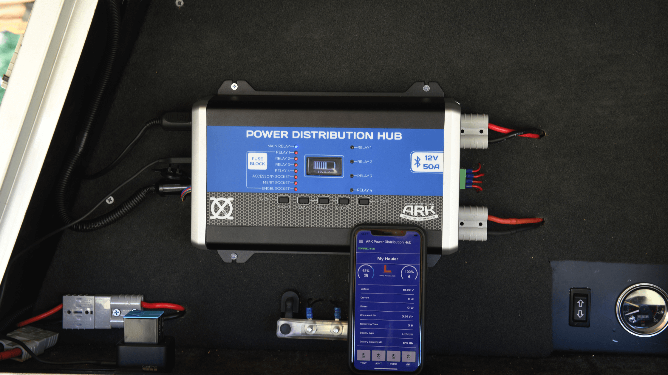 Automated Power Distribution Hub App