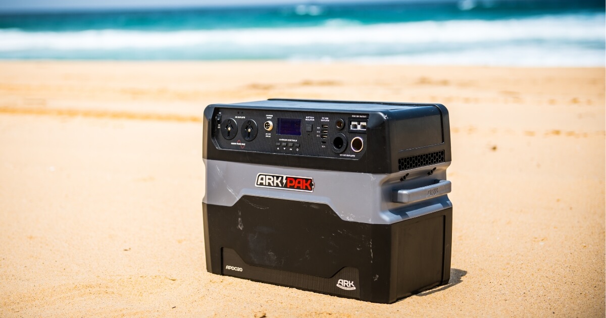 Art Power Pack on Beach