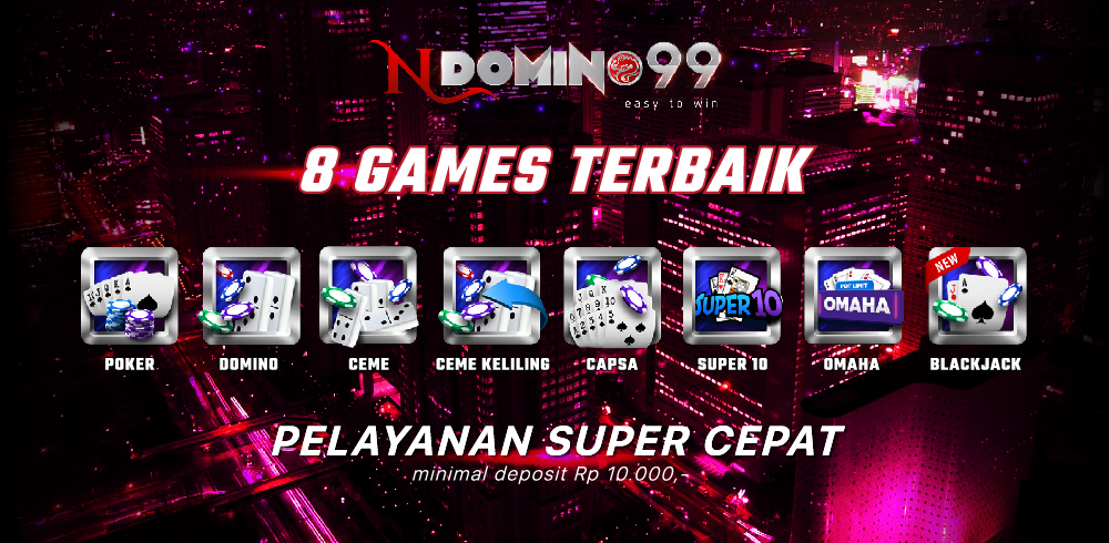 NDomino99 Poker Online Terpercaya